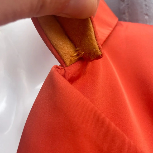 Circle Of Gentleman Women's Orange Blazer, size 8 - Picture 4 of 13